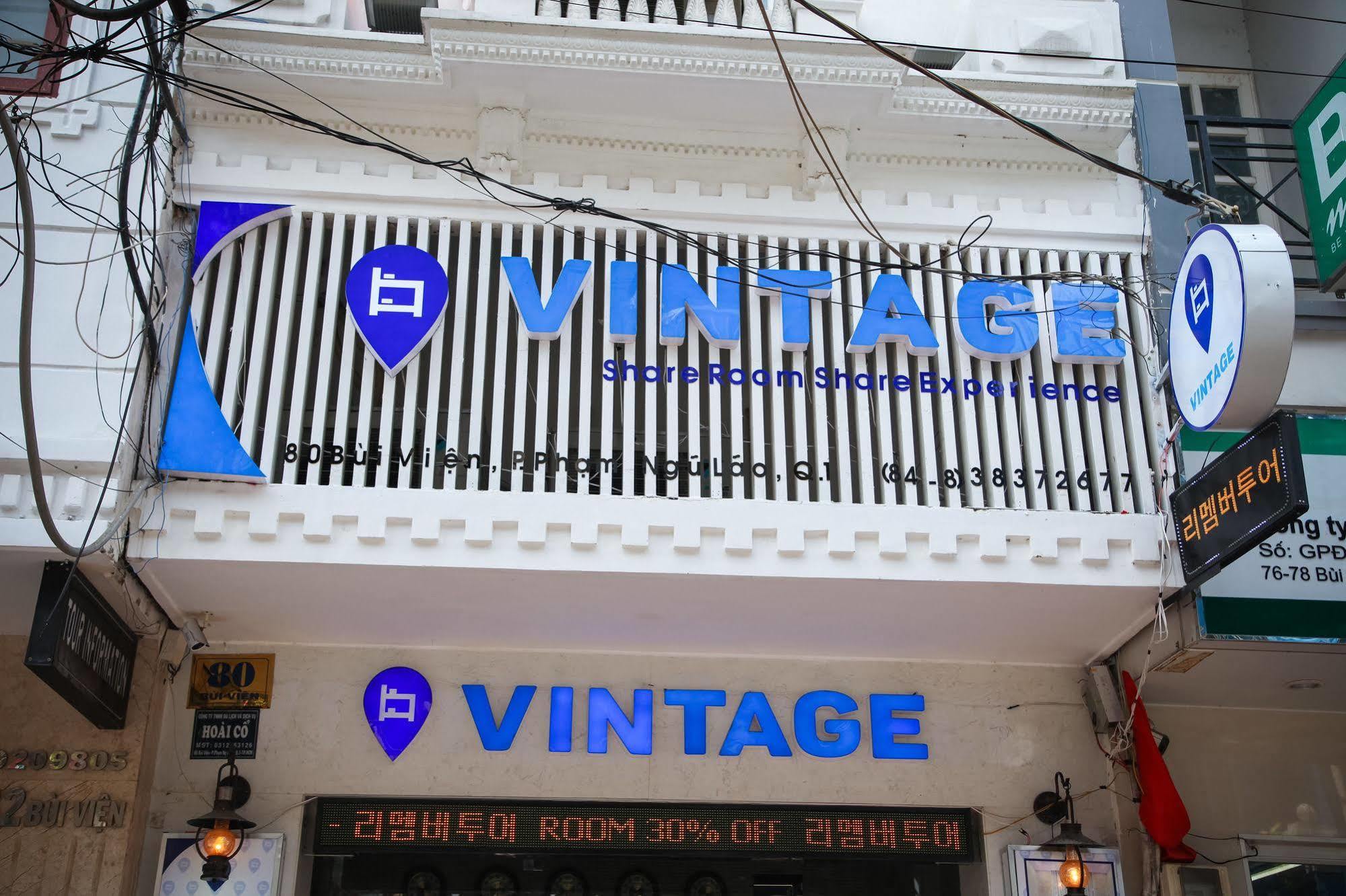 Vintage Hostel Saigon Ho-Chi-Minh-Stadt Exterior foto